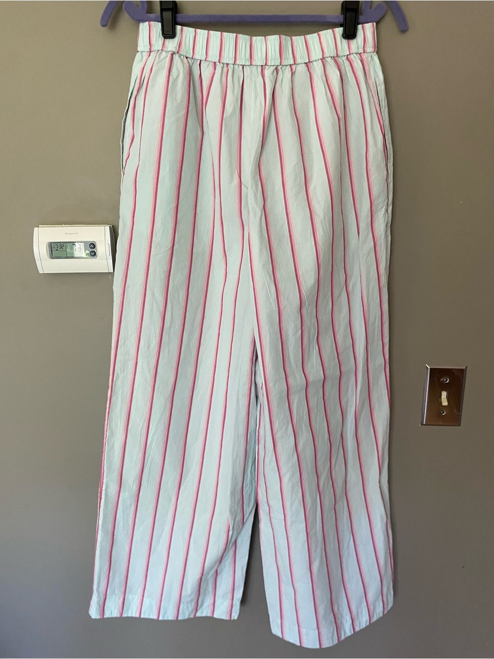 NWT ANTHROPOLOGIE Wren Stripe Boxer Trousers Size Medium - Picture 3 of 6